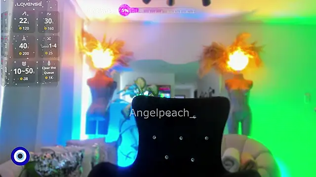 Angel Peach online show from 15, 12, 2025