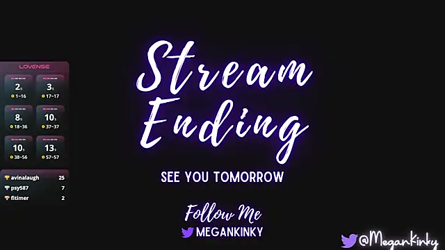 fetishkinkymeganx online show from 12, 2, 2025