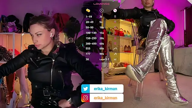 Erika Kirman online show from 10, 1, 2026