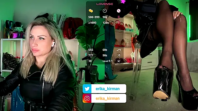 Erika Kirman online show from 4, 12, 2025