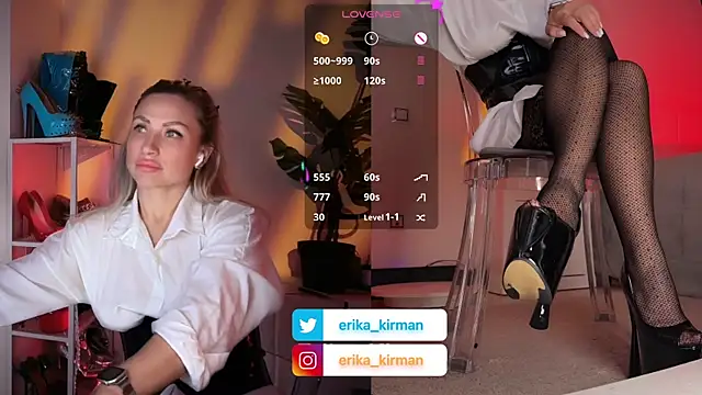 Erika Kirman online show from 26, 3, 2026