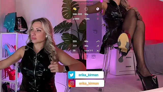 Erika Kirman online show from 13, 6, 2026