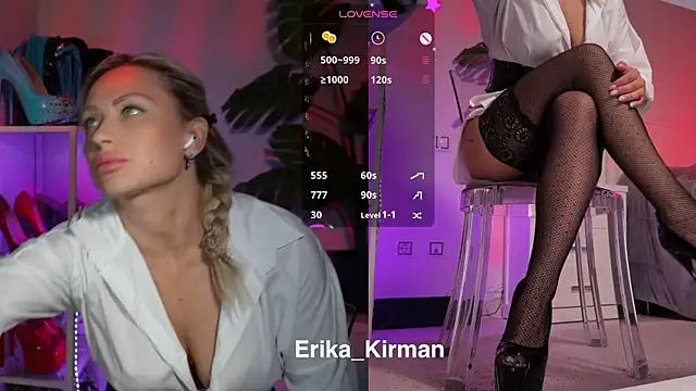 Erika Kirman online show from 10, 5, 2026