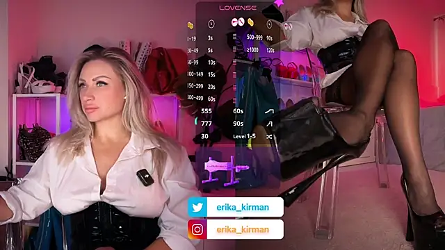 Erika Kirman online show from 7, 10, 2025