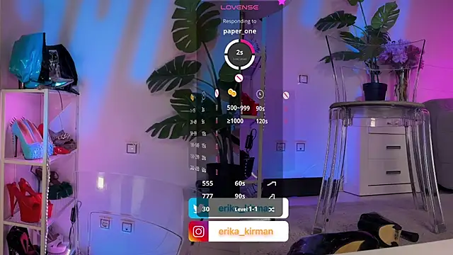 Erika Kirman online show from 16, 6, 2026