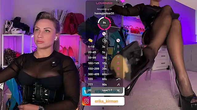 Erika Kirman online show from 4, 11, 2025