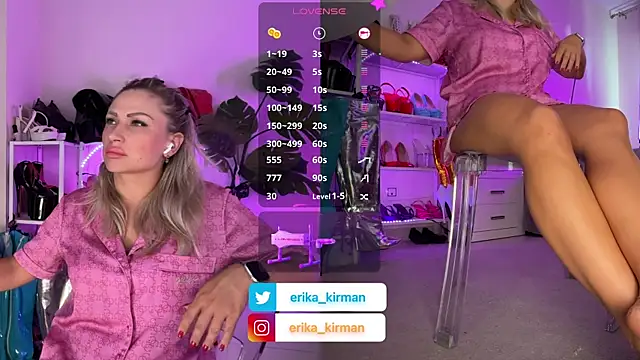 Erika Kirman online show from 11, 9, 2025