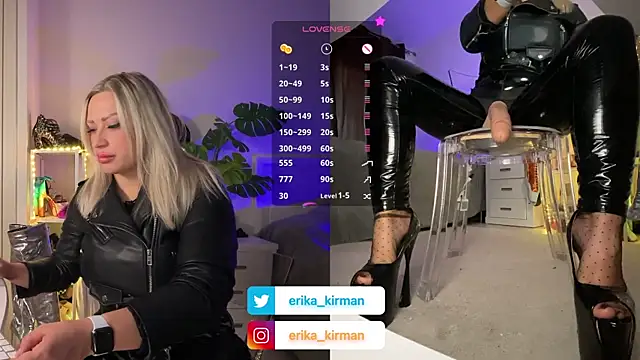 Erika Kirman online show from 25, 1, 2025