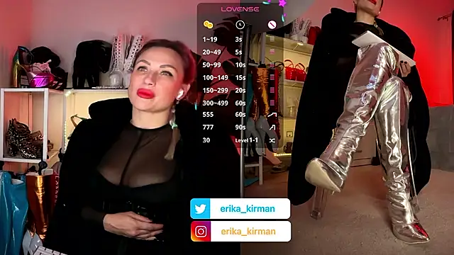 Erika Kirman online show from 16, 1, 2026