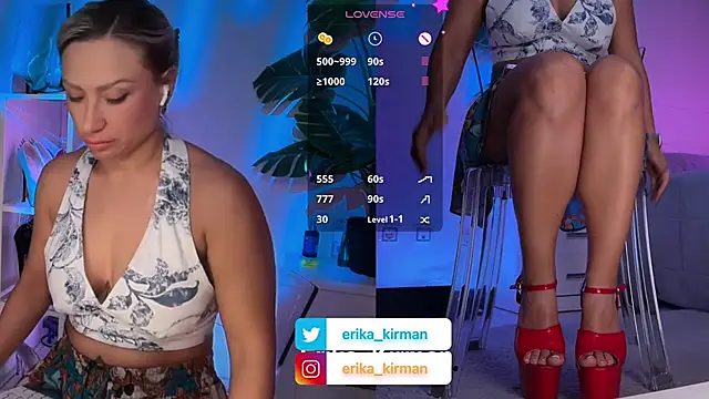 Erika Kirman online show from 30, 6, 2026
