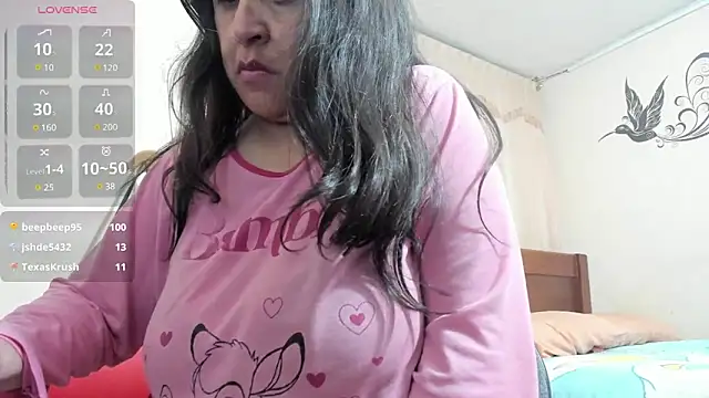 latinfemale online show from 14, 3, 2025