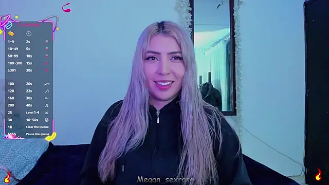 megan sexrose online show from 13, 1, 2026