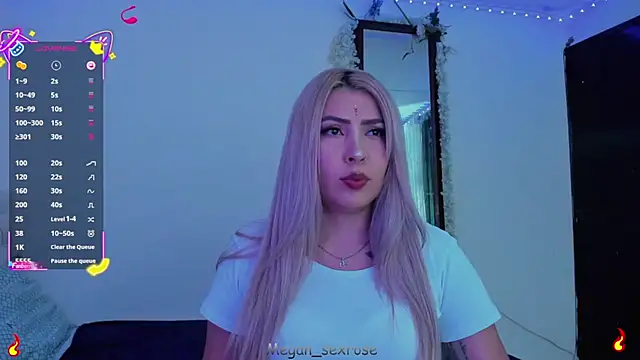 megan sexrose online show from 7, 1, 2026