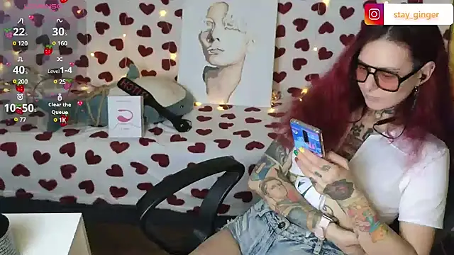 Ginger Stay online show from 21, 3, 2025