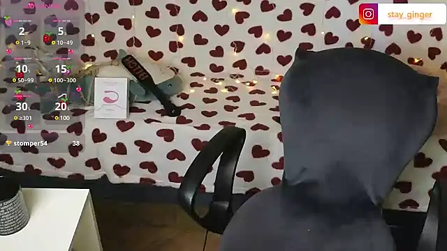 Ginger Stay online show from 19, 3, 2025