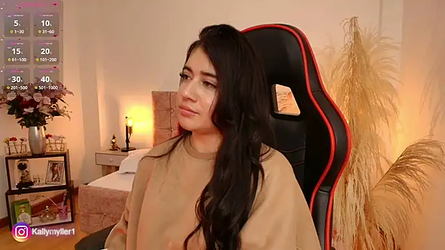 KallyMyller1 online show from 22, 2, 2025