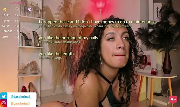 LaColorina  online show from 23, 2, 2026