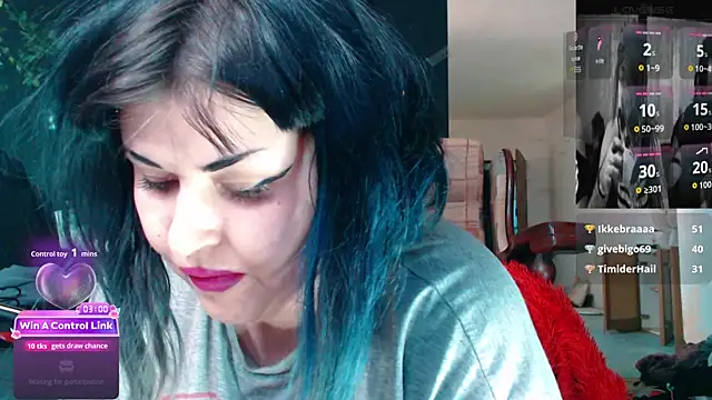 Snapshot of Psychobitch7 chatting on 8, 6, 2026 Psychobitch7 online show from 8, 6, 2026
