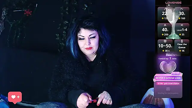 Psychobitch7 online show from 11, 1, 2026