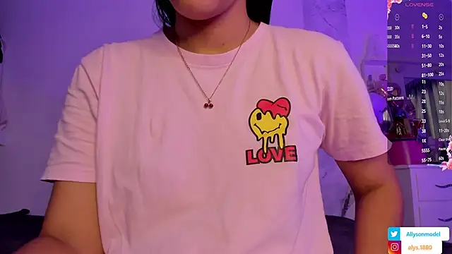 alysson 18 online show from 11, 2, 2026