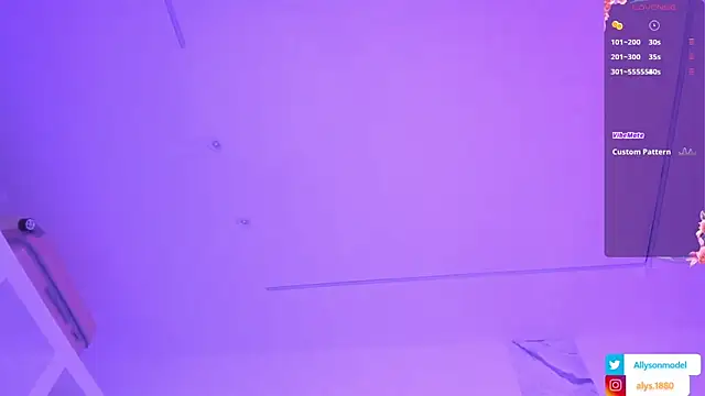 alysson 18 online show from 23, 2, 2026