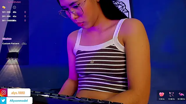 alysson 18 online show from 18, 3, 2025