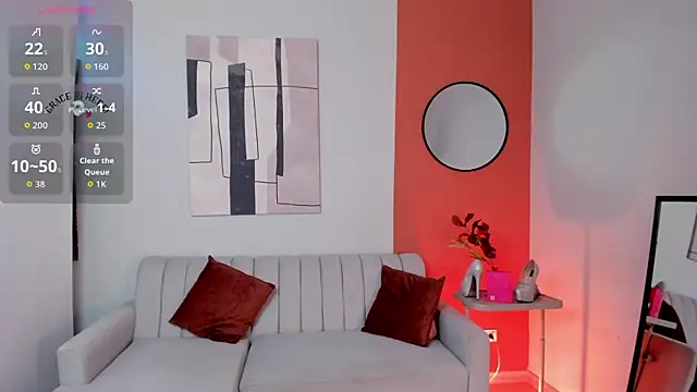 GraceElizabeth  online show from 26, 2, 2026