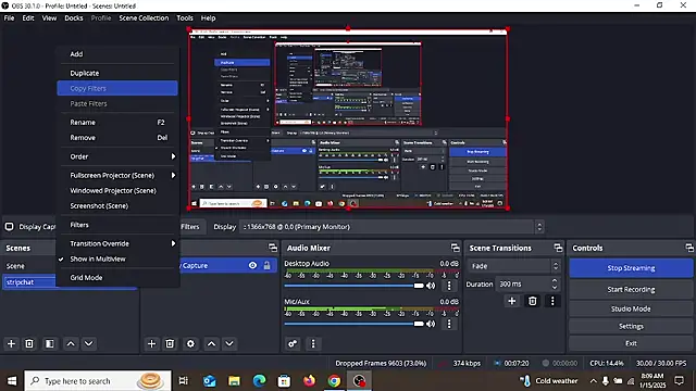 Snapshot of SexyRach75 chatting on 15, 1, 2025 SexyRach75 online show from 15, 1, 2025