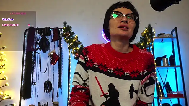 CyberXGoddess online show from 16, 12, 2025