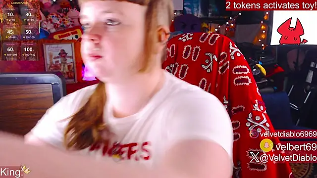 VelvetDiablo online show from 12, 11, 2025