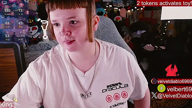 VelvetDiablo online show from 17, 7, 2026