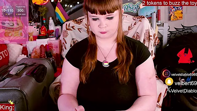 VelvetDiablo online show from 1, 4, 2026