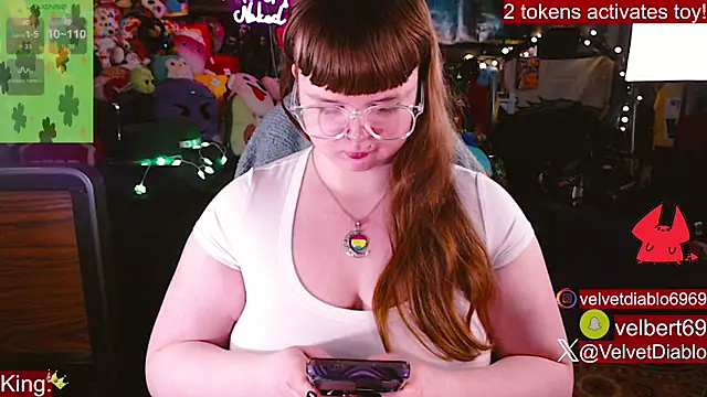 VelvetDiablo online show from 17, 3, 2026