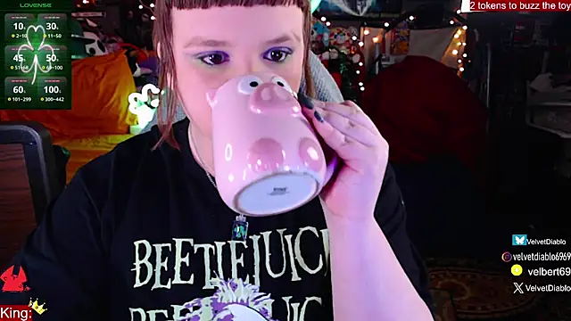 VelvetDiablo online show from 11, 3, 2025