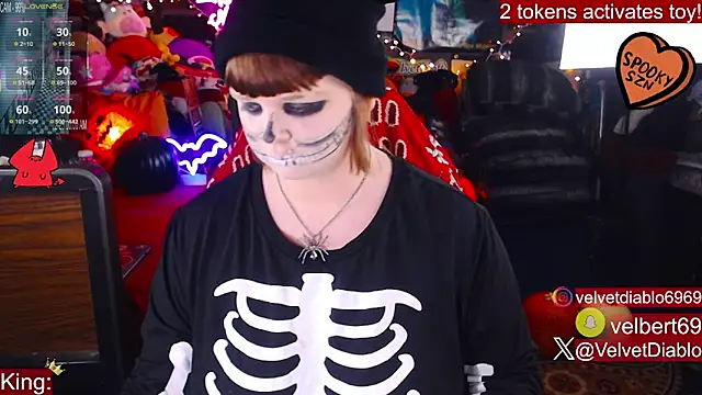 VelvetDiablo online show from 21, 10, 2025