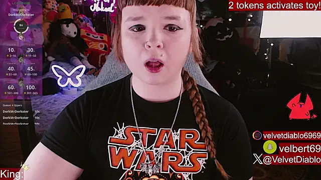 VelvetDiablo online show from 6, 5, 2026