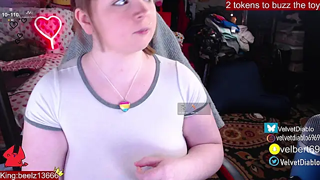 VelvetDiablo online show from 20, 2, 2025