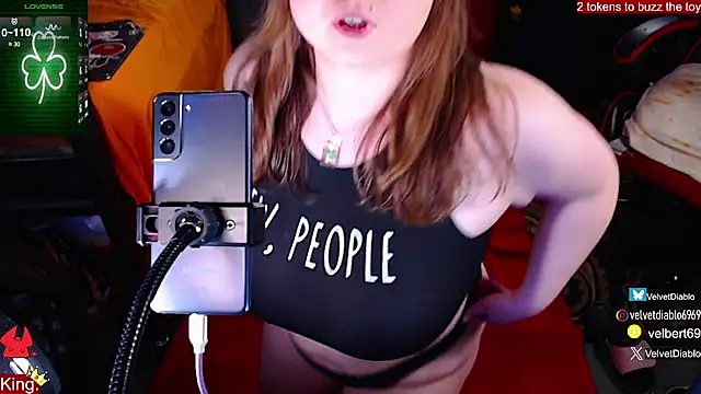 VelvetDiablo online show from 6, 3, 2025