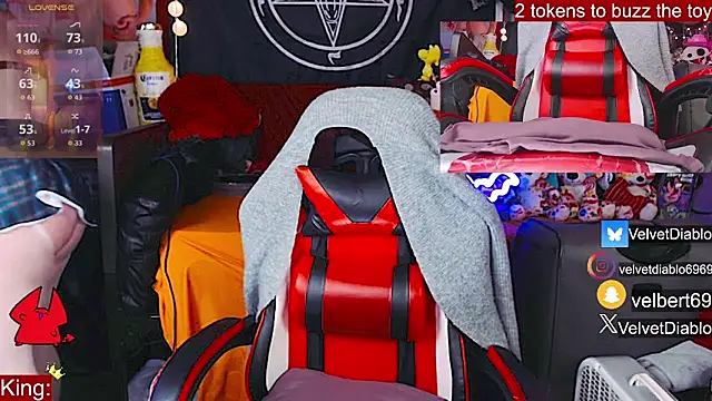 VelvetDiablo online show from 16, 9, 2025