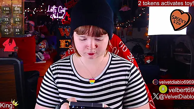 VelvetDiablo online show from 29, 9, 2025