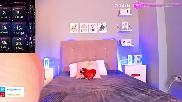 EmilyCoast-1 online show from 2, 2, 2026