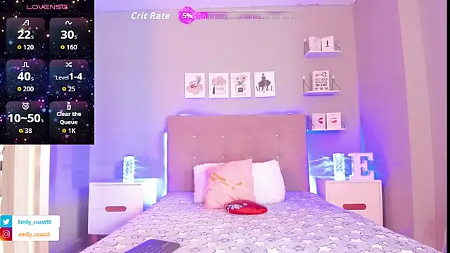 EmilyCoast-1 online show from 6, 4, 2026