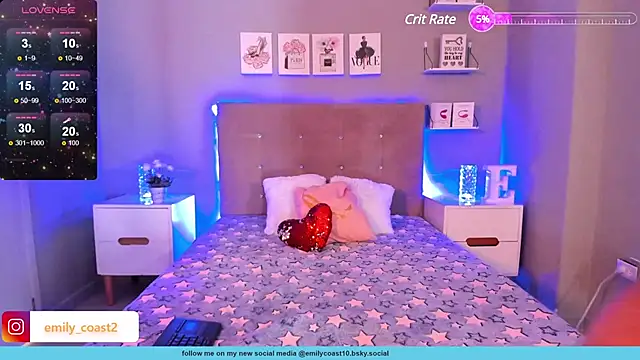 EmilyCoast-1 online show from 14, 3, 2025