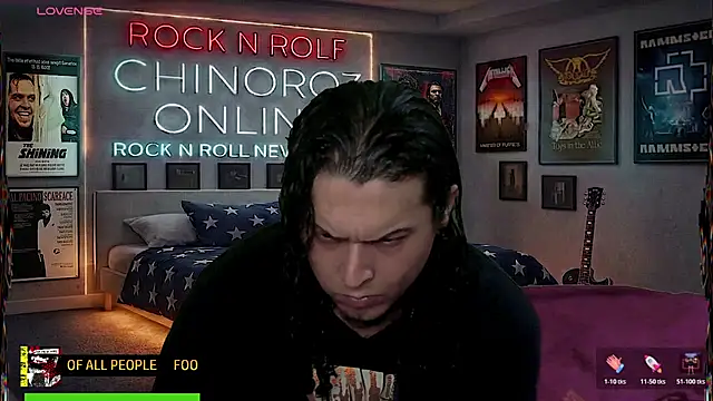 chino roz online show from 5, 5, 2026