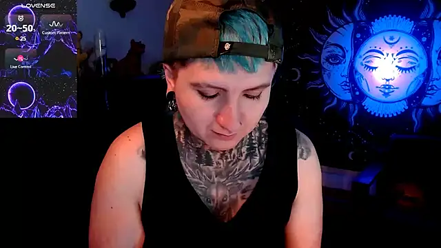 Marieblueeyes online show from 15, 3, 2025