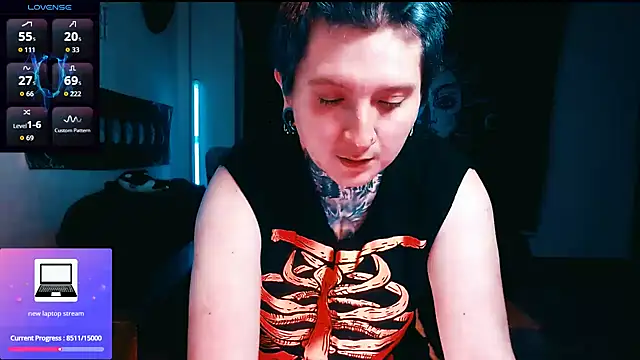 Marieblueeyes online show from 19, 3, 2026