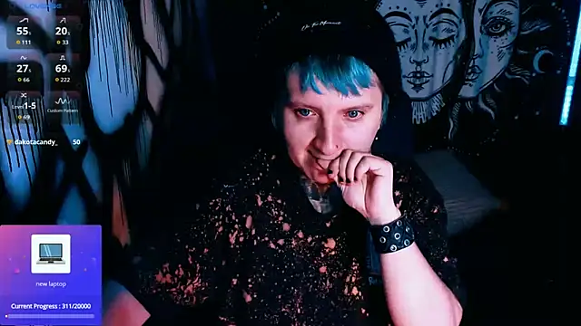 Marieblueeyes online show from 23, 4, 2026
