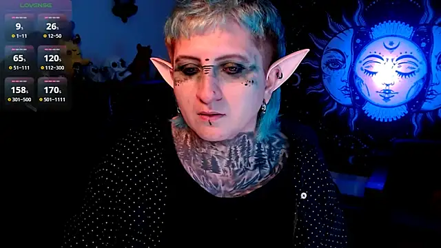 Marieblueeyes online show from 18, 3, 2025