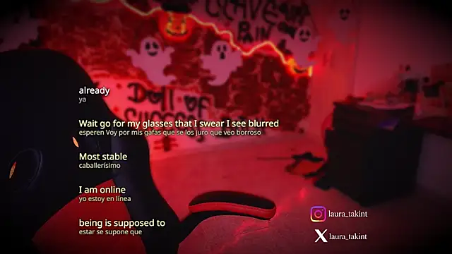 Laura takint online show from 3, 10, 2025