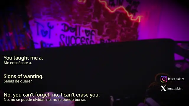 Laura takint online show from 24, 9, 2025